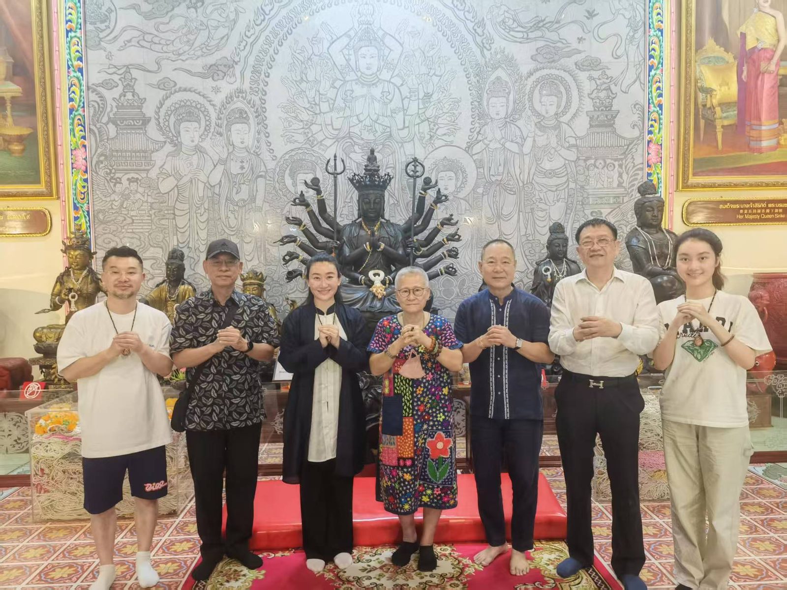 广东罗浮山罗臻道长访泰交流